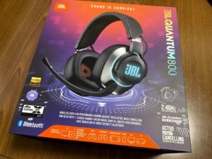 JBL QUANTUM 800 ヘッドセットを購入も初期不良