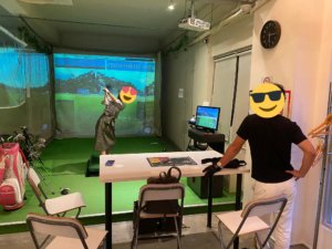 ゴルフバー初体験